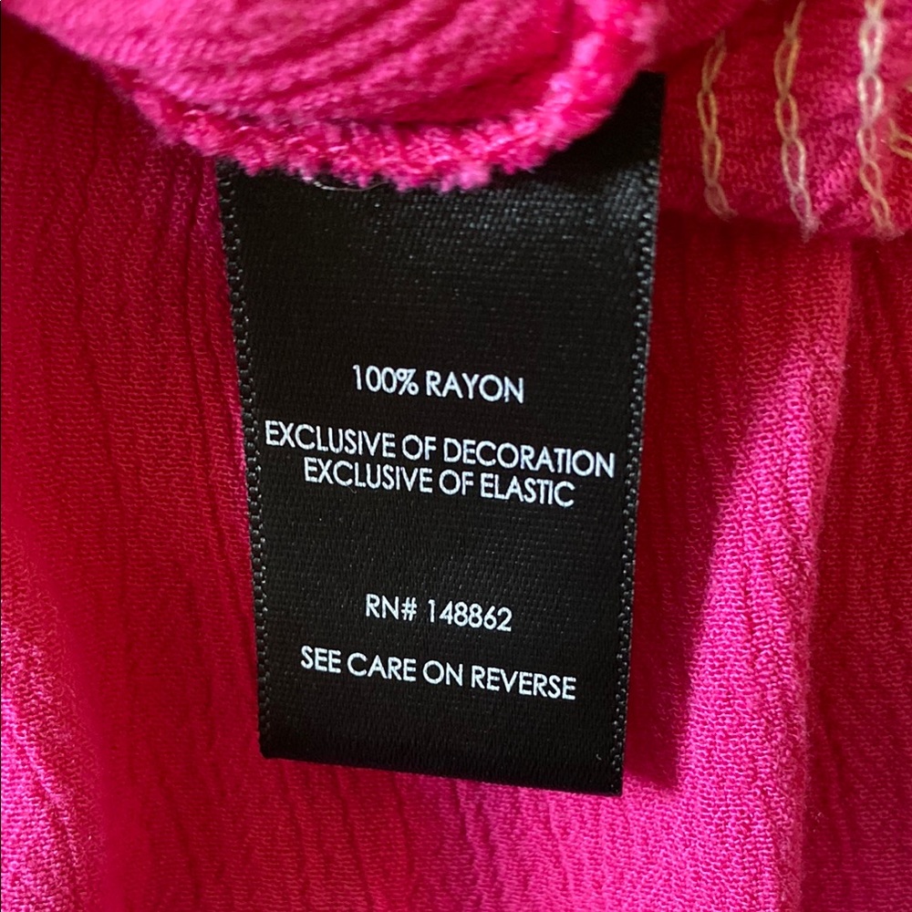 Torrid Fuchsia Ruffle Tank Top - Picture 3 of 4